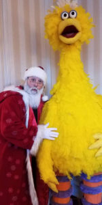Santa and Big Bird