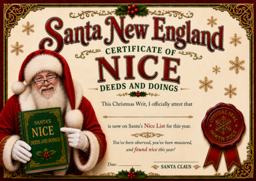 Nice Certificates